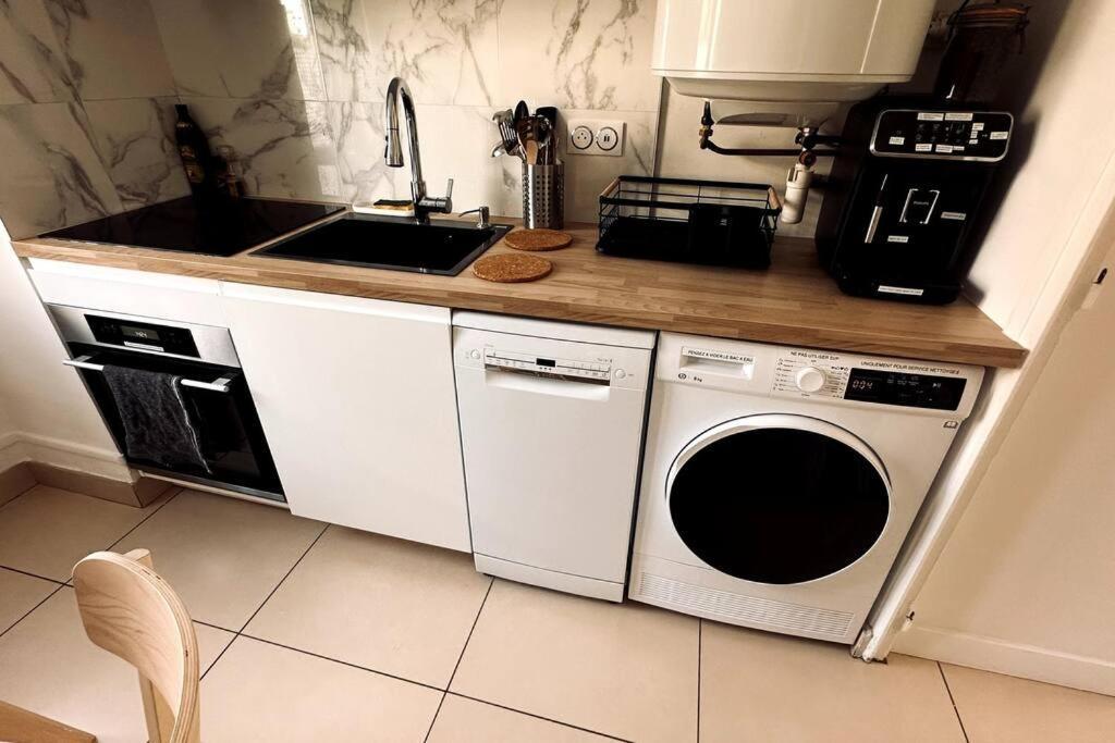 Appartement 3 Chambres + Parking A Lyon 7 Dış mekan fotoğraf